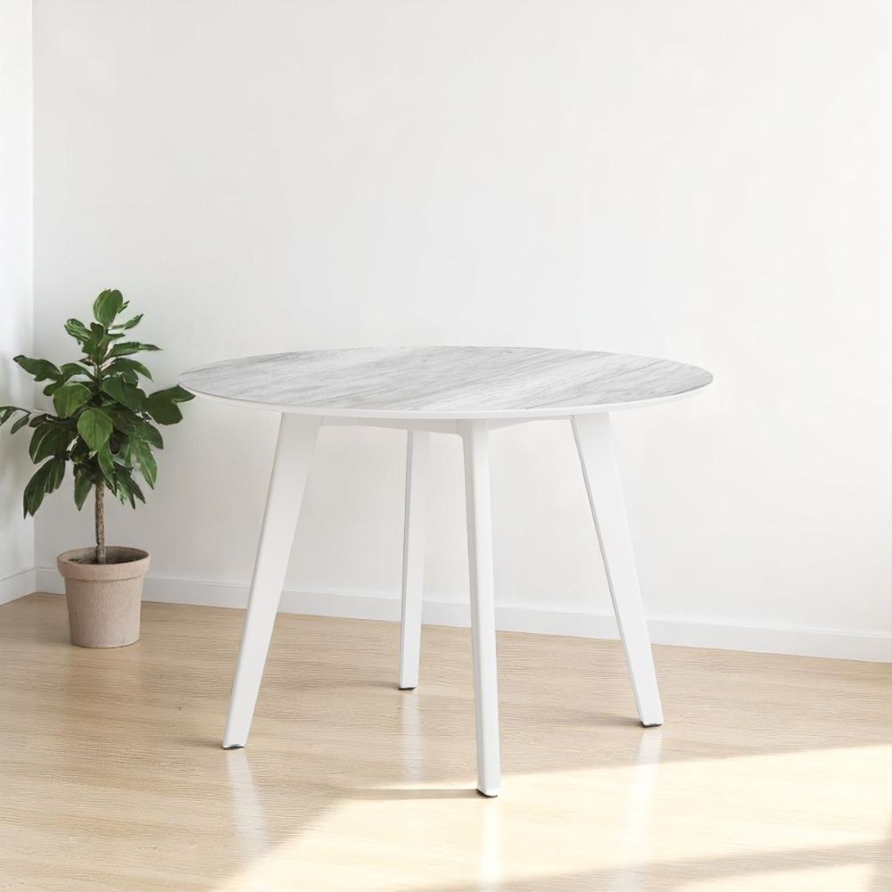 Mesa redonda comedor madera Grandis Maca - SILVINA C 22 Mesa redonda comedor madera Grandis Maca - SILVINA C 22