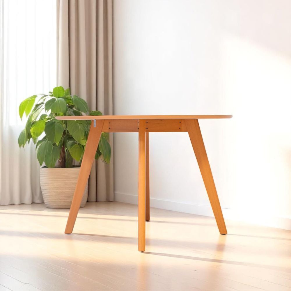 Mesa redonda comedor madera Grandis Maca - SILVINA C 43 Mesa redonda comedor madera Grandis Maca - SILVINA C 43