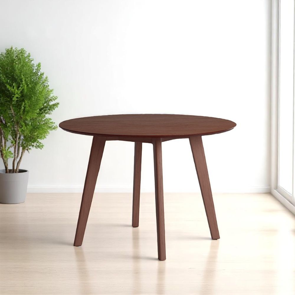 Mesa redonda comedor madera Grandis Maca - SILVINA C 432 Mesa redonda comedor madera Grandis Maca - SILVINA C 432