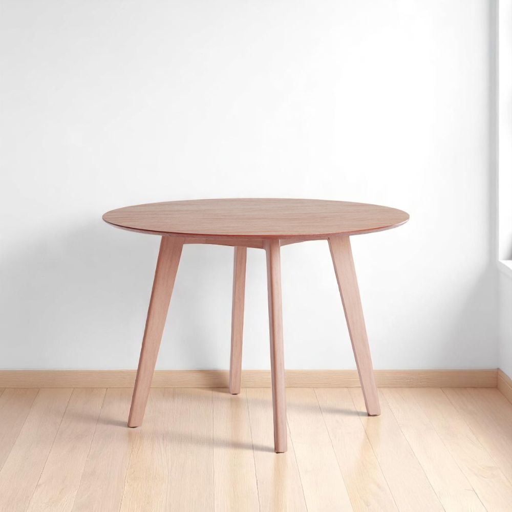 Mesa redonda comedor madera Grandis Maca - SILVINA C 452 Mesa redonda comedor madera Grandis Maca - SILVINA C 452
