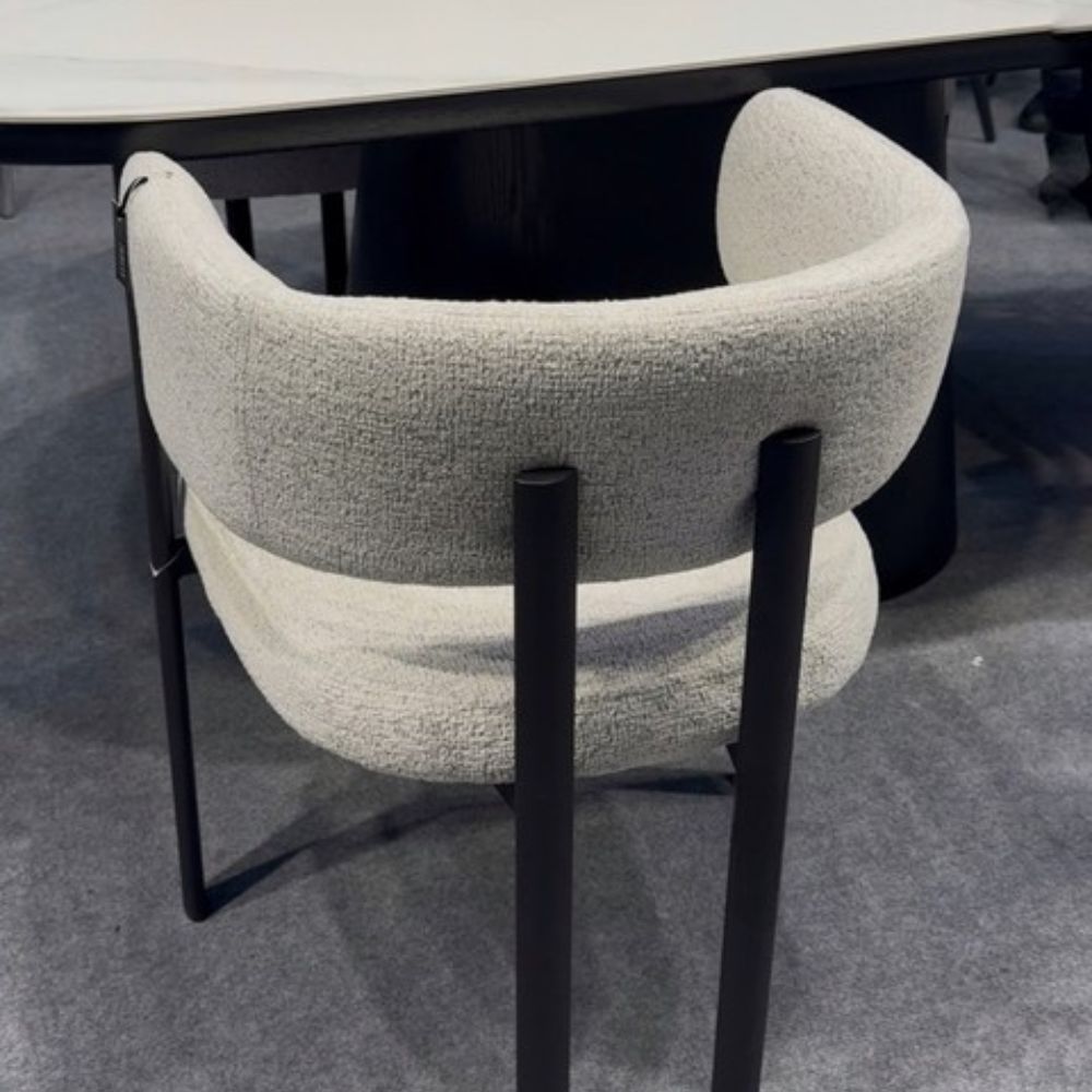 Silla comedor diseño Moderno apoyabrazos Marly Black - SILVINA C (1) Silla comedor diseño Moderno apoyabrazos Marly Black - SILVINA C (1)