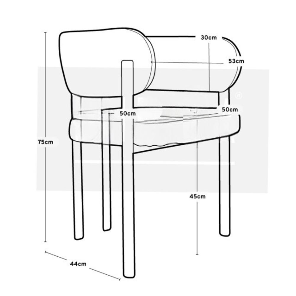 Silla comedor diseño Moderno apoyabrazos Marly Black - SILVINA C (3) Silla comedor diseño Moderno apoyabrazos Marly Black - SILVINA C (3)