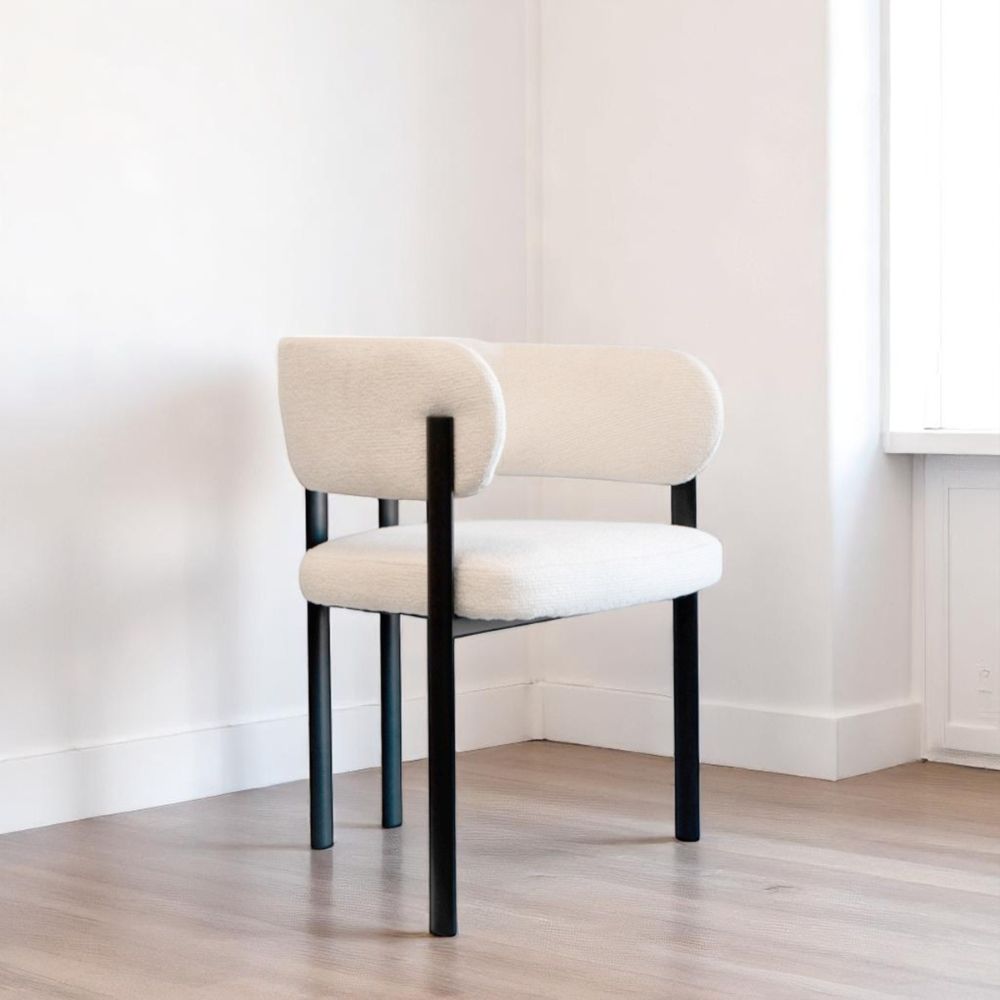 Silla comedor diseño Moderno apoyabrazos Marly Black - SILVINA C (4) Silla comedor diseño Moderno apoyabrazos Marly Black - SILVINA C (4)