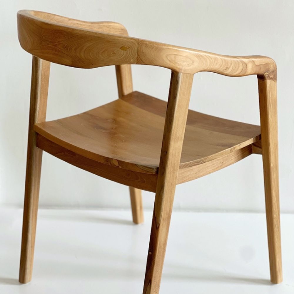 Silla madera comedor Nórdica curvo Bali - SILVINA C (2) Silla madera comedor Nórdica curvo Bali - SILVINA C (2)