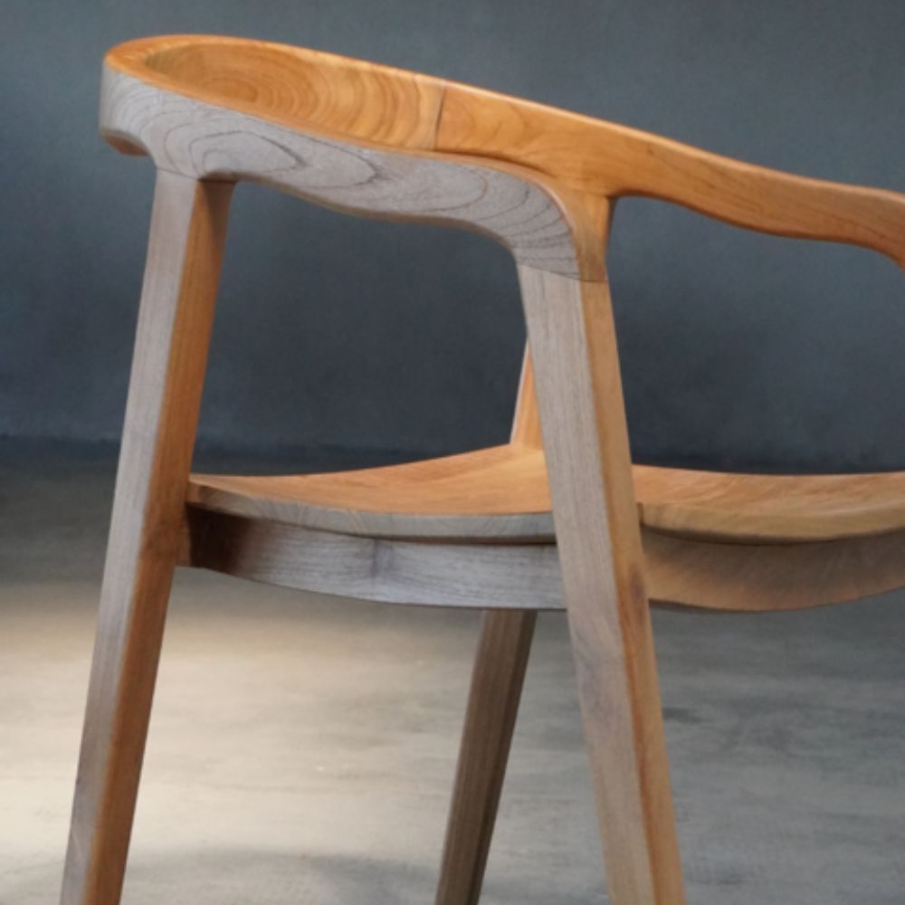 Silla madera comedor Nórdica curvo Bali - SILVINA C (4) Silla madera comedor Nórdica curvo Bali - SILVINA C (4)