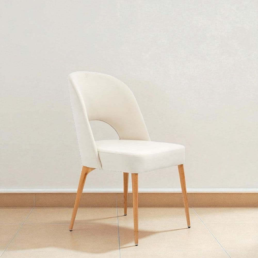 Silla tapizada comedor diseño Moderno Orca - SILVINA C 2 Silla tapizada comedor diseño Moderno Orca - SILVINA C 2