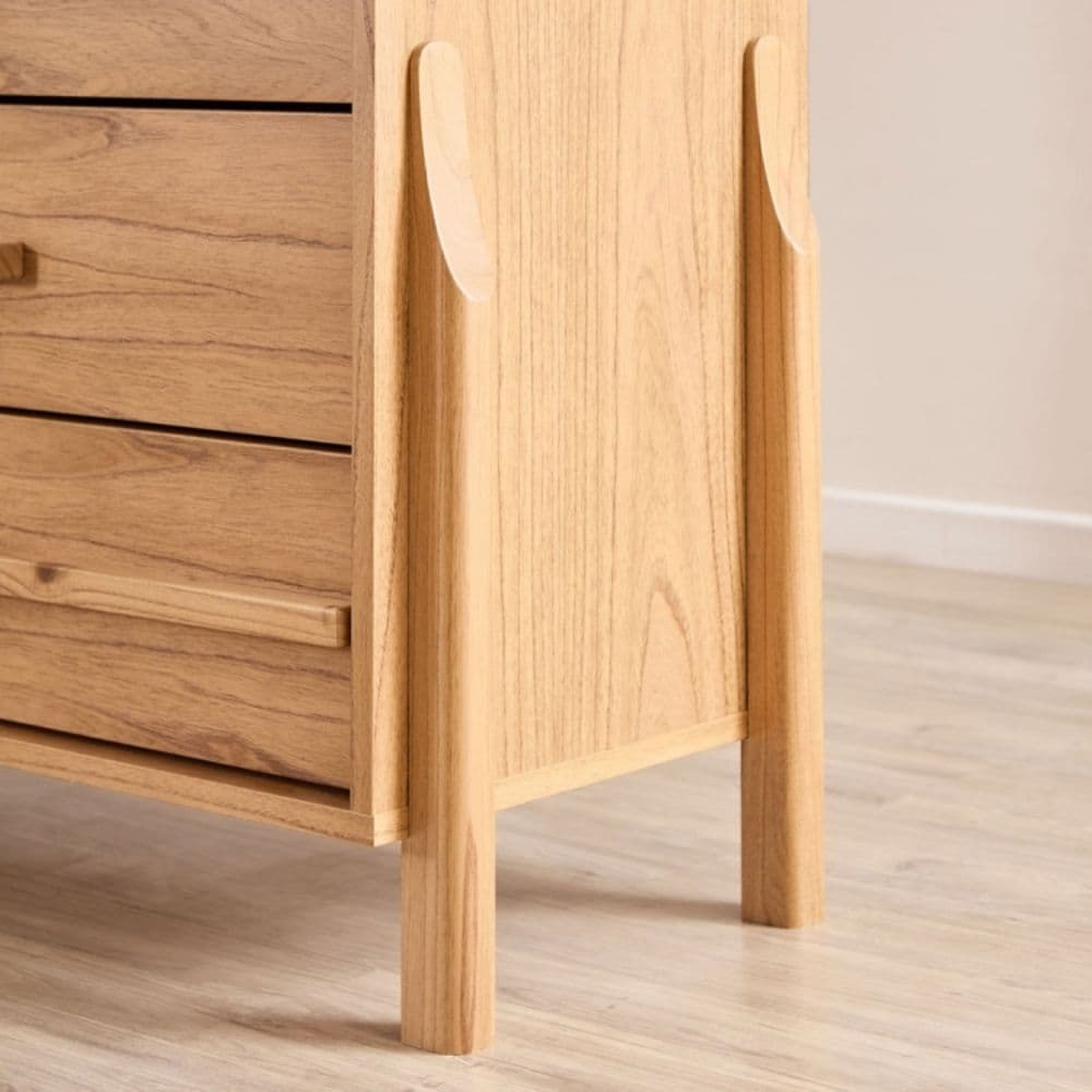 Cómoda mueble madera Paraíso Japandi - SILVINA C (4) Cómoda mueble madera Paraíso Japandi - SILVINA C (4)
