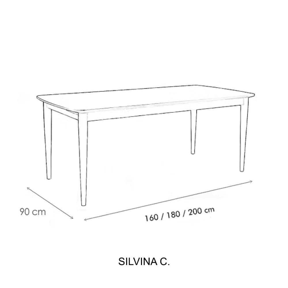 Mesa Moderna diseño Guatambú Oliver - SILVINA C 8 Mesa Moderna diseño Guatambú Oliver - SILVINA C 8
