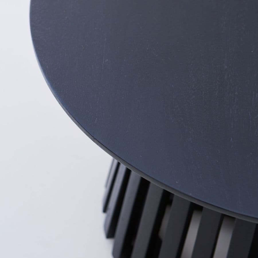 Mesa ratona living madera Mango varillada black Lira - SILVINA C (4) Mesa ratona living madera Mango varillada black Lira - SILVINA C (4)