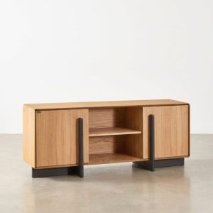 Rack tv living madera Paraíso Japandi - SILVINA C (3)