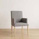 Sillón apoyabrazos puntera tapizado madera Juana