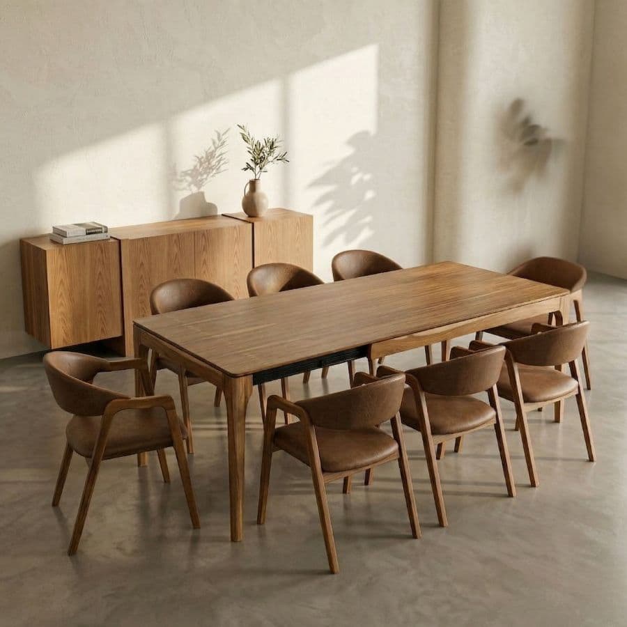 Mesa extensible madera Petiribí Moscú - SILVINA C 7 Mesa extensible madera Petiribí Moscú - SILVINA C 7