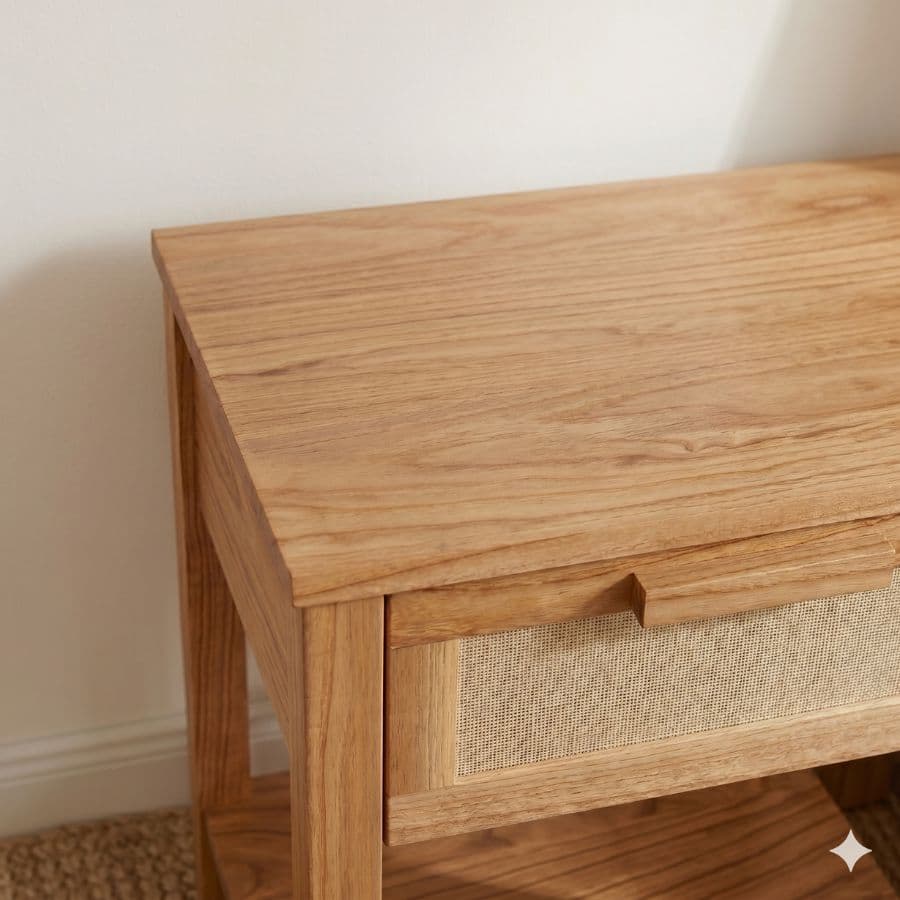 Mesa luz madera Nórdica alpillera Fiama - SILVINA C 1 Mesa luz madera Nórdica alpillera Fiama - SILVINA C 1
