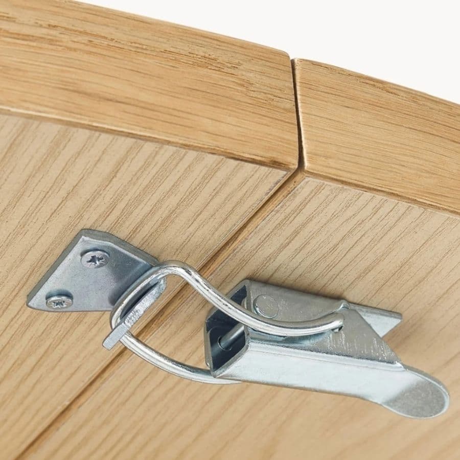 Mesa redonda extensible madera varillada Nativa - SILVINA C 1 Mesa redonda extensible madera varillada Nativa - SILVINA C 1